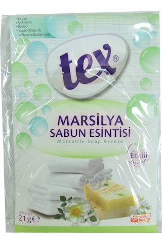 Tex Dolap Çekmece Banyo Marsilya Sabun Etkisi Askılı Oda Kokusu 21 G