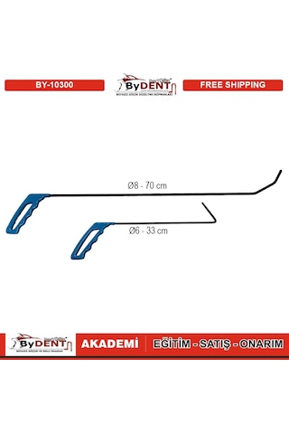 Pdr Boyasız Göçük Düzeltme Çubuğu Özel Tasarım 2 Li Set Pdr Boyasız Göçük Düzeltme Çubuğu Özel Tasarım 2 Li Set