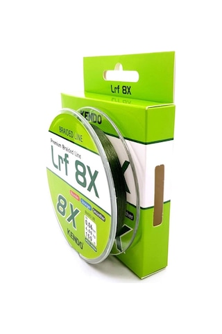 Kendo Lrf 8x Fıghtıng 150 Mt Mm Moss Green İp Misina 0,08 Mm 0,08 Mm