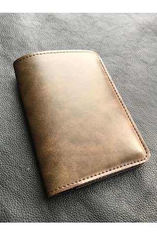 Vip Gift Voyager Pasaport Kılıfı Minimalist Vegan Suni Deri Pasaportluk Ka Lacivert