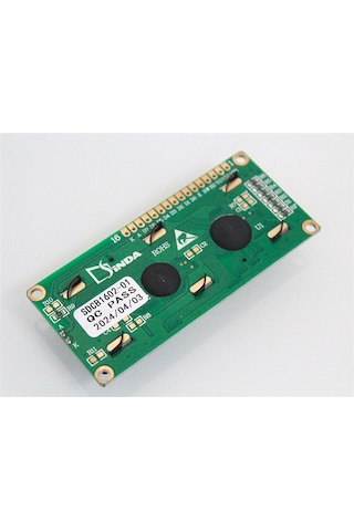 SDCB1602‑01 STN 1602 LCD Ekran 16x2 Karakter HD44780 Uyumlu – Arduino Raspberry CNC Panel