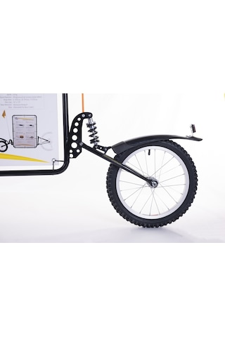 Mamut Trailers - Advertising - Bisiklet Römorku - Reklam Römorku Siyah