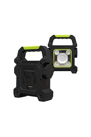 Powermaster Jy-258c 3 Kademeli Şarjlı Çok Fonksiyonlu Solar Işıldak Çok Renkli