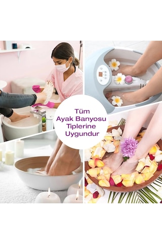 Mivelacure Pedikür Ayak Banyosu Galoşu 50'li