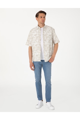 Pierre Cardin Erkek Açık Mavi Pantolon Jean 50302721-vr003 Açık Mavi