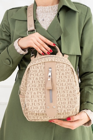 Just Polo Yeni Sezon Kadın Sırt Çantası 2177mh Kum