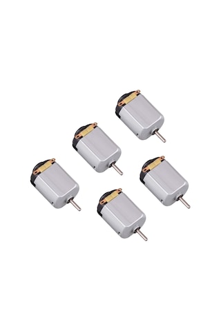 5 Adet Dc Motor, Deney Motoru, 3V, 6V Motor Yüksek Devir Dinamo M