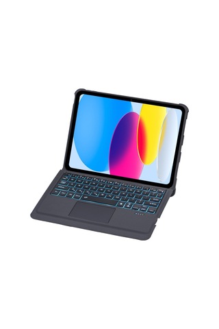 Apple Uyumlu iPad Pro 11 1. Nesil Kılıf Led Işıklı Magnetik Standlı Klavyeli Kılıf A1980 A2013 A1934 A1979 Kılıf
