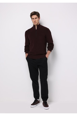 Colins Cargo Fit Orta Bel Lastikli Paça Erkek Siyah Pantolon Cl1076756 Q1.v2 Blk Siyah