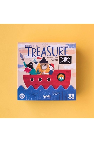 Londji Discover The Treasure Puzzle Canlı Renkler