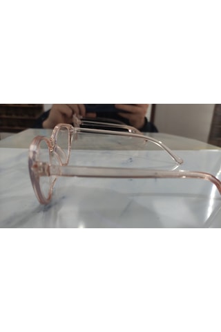 Vivera Pudra C02 Kadın Mavi Işık Korumalı Ekran Cat Eyes Gözlüğü