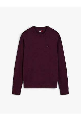 Tommy Hilfiger Tjm Slım Ess Sweater Ext Erkek Mor Kazak - Dm0dm21787