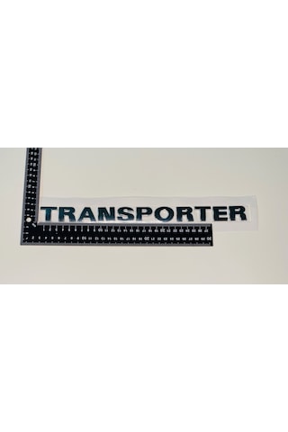 Vw Transporter T5 2004 - 2010 Tdi Tek Kırmızı Arka Bagaj Yazısı