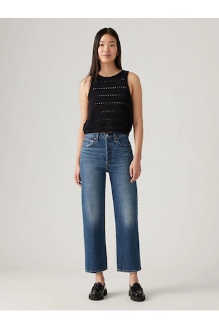 Levi's Ribcage Straight Ankle Kadın Jean Pantolon - My Honor No-2656 Dark İndigo