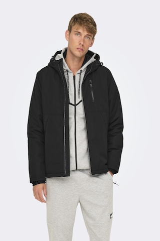 Onsjayden Hood Jacket Otw Vd Siyah 22025214 Siyah