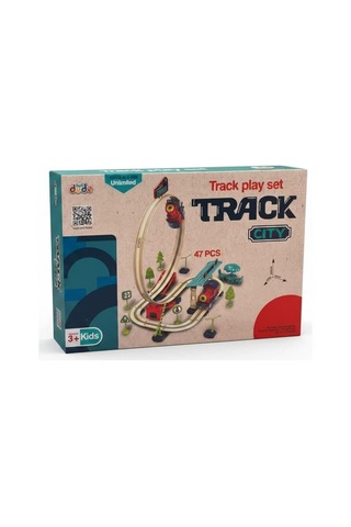 Sh40599 47 Parça Çantalı Oyuncak Tren Seti