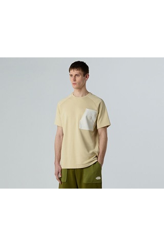 The North Face M Terry Relaxed Tee Erkek Günlük Tişört Nf0a8c283x41 Bej Bej