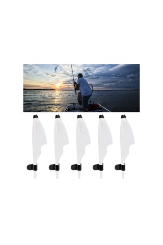 Ximistore9 Pvc Malzeme Olta Kamçı Ucu Koruması, Dayanıklı Ve Hafif, Tüm Kamçılara Uygun 5 Adet