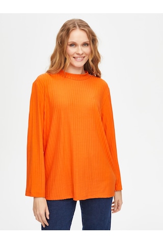 Relax Dik Yaka Kaşkorse Sweatshirt 69756 U6975661 Orange