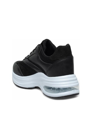 Bluefeet Drk Siyah Fileli Kadın Sneaker Spor Ayakkabı Siyah