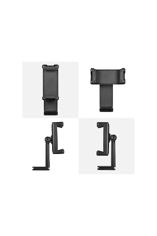 Vkemall Plastik Telefon Tutucu, 5-9cm Ayarlanabilir Genişlik, Çift Soğuk Ayak, 1/4 Vida Deligi Ve Arca-swiss Uyumlu, Dikey-yatay Çekim, Akıllı Telefonlar İçin