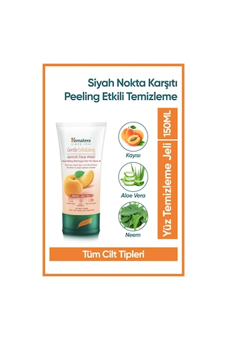 Himalaya Kayısılı Peeling Etkili Hassas Yüz Yıkama Jeli 150 ML
