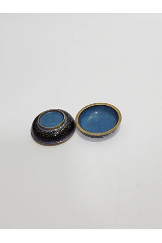 Antika Cloisonne Minyatür Kutu 5,5x3,0cm 071