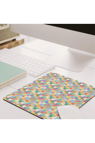 Cat Desenli Mouse Pad 20x22.5cm, Kaymaz Rubber, Suya Dayanıklı-a9