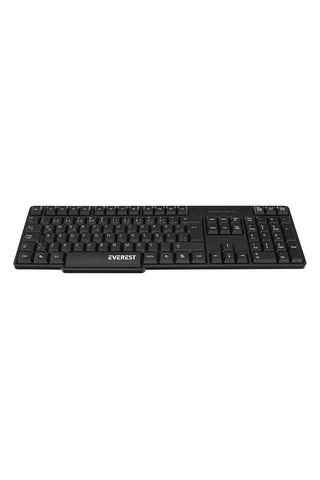 Everest Km-6852 Siyah Usb Kablosuz Combo Q Standart