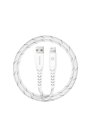 C89 Nyloflex 1.5m 3a Usb To Lightning Hızlı Şarj Kablo - Beyaz