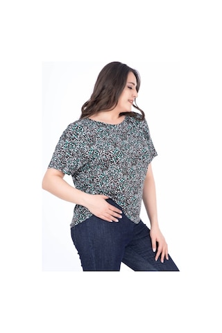 Düşük Kol Rahat Tişört (532254277)