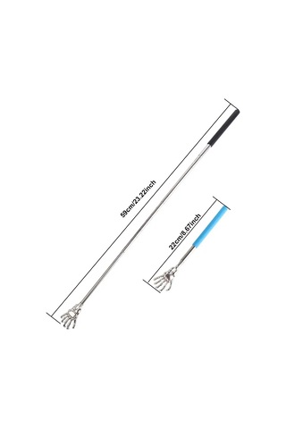 Folinda Kırmızı Gergi Şti Rilebili R El Şekli 201 Çelı K Evçi L Kaşıklama Aleti - 59 Cm Açık / 22 Cm Katlanır Kırmızı