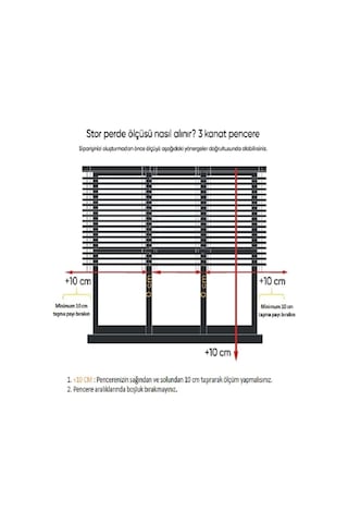 Bambu Krem Mz492 Stor Zebra Perde 100 X 200 Krem