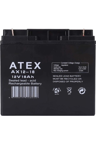 Ax12-18 12v 18ah Akü