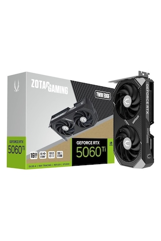 Zotac Geforce Rtx 5060 Tı Gamıng Twın Edge 16gb Gddr7 128bıt Dlss 4 Ekran Kartı