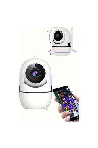 Mey Najmaddin Mini Ip Kamera Hareketli Güvenlik Kamerası Kablosuz Wifi Kamera Mikrofonlu Najmaddin