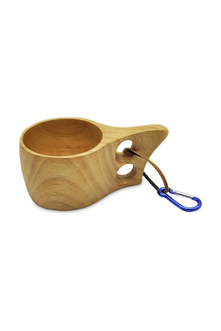 Titi 4400 Kuksa Ahşap Bardak Çok Renkli