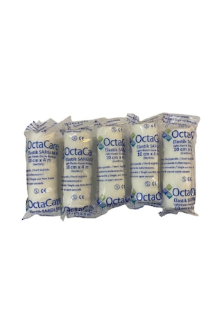 Octacare Elastik Sargı Bezi 10 CM x 4 M 5 Adet