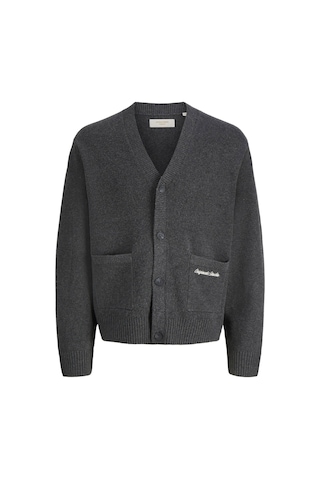 Jack & Jones Jornorrebro Knıt Cardıgan Ln Antrasit