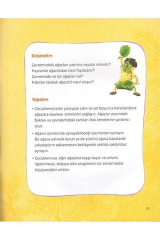 4 Yaş Can Dostumuz Ağaçlar Erdem Çocuk