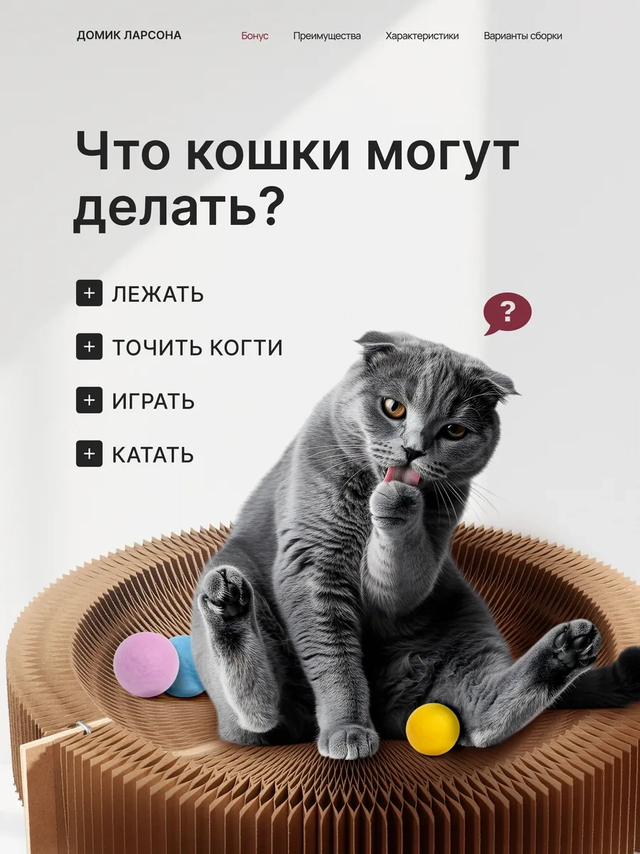 Kogtedralka Kediler İçin Zeminli 5 Toplu Tırmalama Direği, Yatak, 2 Adet. 316867676