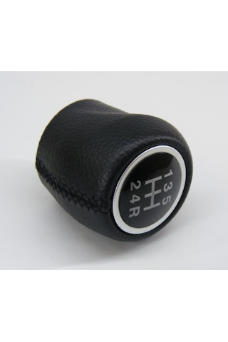 Fiat Linea Deri Vites Topuzu Ve Vites Körüğü 2006-2017 Siyah Dikişli Siyah