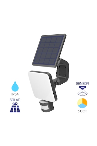 Braytron Bg36-00281 Siyah Çift Yönlü Dış Mekan Bahçe Apliği - Ip54 Su Geçirmez Alüminyum Gövde