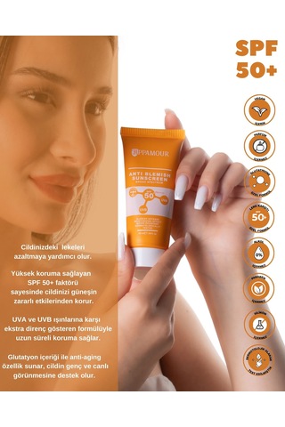 Appamour Anti Blemish Güneş Kremi SPF50+ 2 x 50 ML