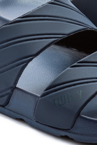 Kevin Çizgili Erkek Terlik Lacivert 40/45 Lacivert