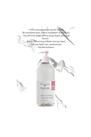 Back To Basics Normal Saçlara Özel Rafine Şampuan 750ml