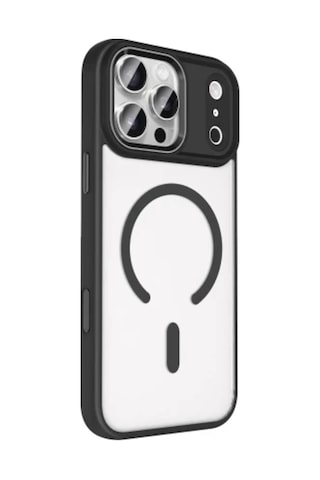 Apple Apple iPhone 17 Pro Max İçin Uyumlu Şeffaf Tasarımlı Magsafe Özelikli Sararmaz Tpu Kılıf