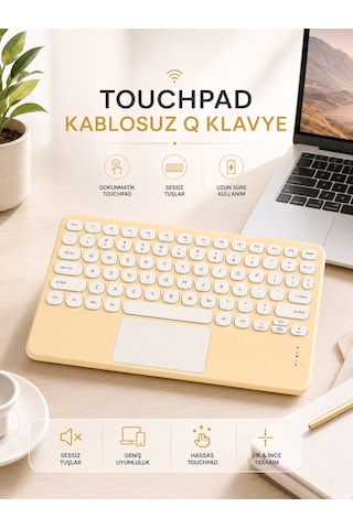 İos Uyumlu Klavye Touchpad Slim Q Klavye