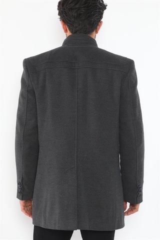 Plt8387 Dewberry Erkek Palto-antrasit Antrasit
