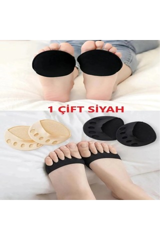Benlife Kumaş Ayak Parmak Ucu Altı Taban Koruyucu Metatarsal Siyah